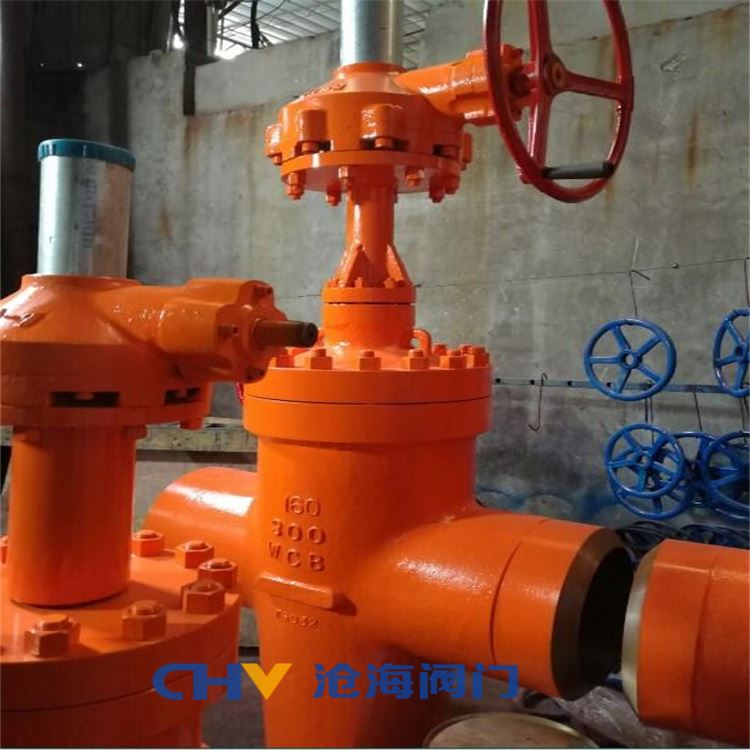 Z963Y-2500LB防爆電動美標(biāo)焊接平板閘閥